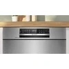 Bosch SMU6ECS12E Serija 6, Indaplovė, montuojama iš apačios, 60 cm, Šlifuotas plienas