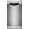Bosch SPS4HMI13E Serija 4, Laisvai statoma indaplovė, 45 cm, Šlifuotas plienas su apsauga nuo pirštų atspaudų