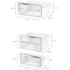 Bosch KIV87VFE0 Serija 4, Įmontuojamasis šaldytuvas-šaldiklis su šaldiklio skyriumi apačioje, 177.2 x 54.1 cm, plokščias vyris