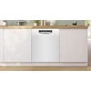 Bosch SMU4HMW01S Serija 4, Indaplovė, montuojama iš apačios, 60 cm, Balta