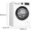 Skalbimo mašina Bosch WGG254FPSN,10 kg, I-Dos.