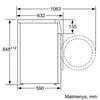 Skalbimo mašina Bosch WGE02400SN Serija 2, Skalbyklė, pakraunama iš priekio, 7kg, 1400 aps/min