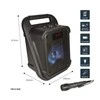 EFFECT AQUA NEŠIOJAMA ĮKRAUNAMA GARSO KOLONĖLĖ, ATSPARI LIETUI IPX4 SU MIKROFONU, BLUETOOTH/FM/USB/AUX GROTUVU, 20WRMS 8′′