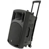 GARSO SISTEMA QTX QX12PA-PLUS, SU AKUMULIATORIUMI, 2X UHF BELAIDŽIAI MIKROFONAI, USB/SD/FM/BLUETOOTH, 12"