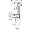 Bide dušelis Hansgrohe 29232670
