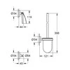 Aksesuarų rinkinys Grohe Essentials City 40407001
