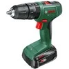 Akumuliatorinis smūginis gręžtuvas Bosch EasyImpact 18V-40, su akumuliatoriumi ir įkrovikliu