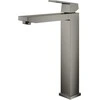 Aukštas praustuvo maišytuvas Grohe Eurocube XL, brushed hard graphite, 23406AL0