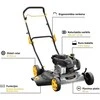 Benzininė vejapjovė Grunder M510I-1-BS450E, 50 cm