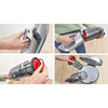 Bosch Įkraunamasis dulkių siurblys Flexxo Gen2 23Vmax, Sidabrinės spalvos (BCH3K2301)