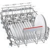 Bosch Stacionari indaplovė SPS4EMI17E, šlifuoto plieno, apsauga nuo pirštų atspaudų, 45 cm