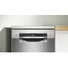 Bosch Stacionari indaplovė SPS4EMI17E, šlifuoto plieno, apsauga nuo pirštų atspaudų, 45 cm