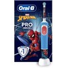 Oral-B Braun D103.413.2K Vitality PRO Kids Elektrinis Dantų Šepetėlis 3+ Spiderman