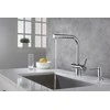 BlueWater Dozatorius plautuvei Mėlyna water Alfa, chromo