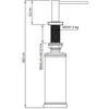 Dozatorius Quadron JUDY MFT004-PVDG, aukso