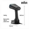 BRAUN QuickStyle 5 Garment garintuvas GS 5031 Juodas/Mėlyna