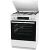 Dujinė viryklė su elektrine orkaite Gorenje GKS6C71WF