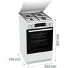 Dujinė viryklė su elektrine orkaite Gorenje GK5C42WJ