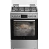 Dujinė viryklė su elektrine orkaite Whirlpool W6G8LCSWX