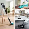Įkraunamasis du viename dulkių siurblys Bosch Unlimited 7 ProHygienic Aqua, baltas