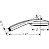 Dušo galvutė Hansgrohe Croma 100 Multi, 28536000