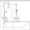 Dušo komplektas Hansgrohe Vernis Blend Showerpipe 200 1jet, 26274000
