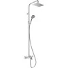 Dušo komplektas su termostatiniu maišytuvu Hansgrohe Vernis Shape, 26284000, chromas