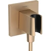 Hansgrohe dušas izvads ar dušas galvas turētāju Fixfit E, brushed bronze