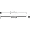 Dušo latako grotelės Hansgrohe RainDrain Flex 900, 56052800