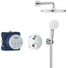 Grohe Grohtherm/Tempesta 250 potinkinis termostatinis komplektas, chromas