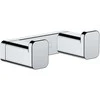 Dvigubas rankšluosčių kabliukas Hansgrohe AddStoris 41755000, chromo