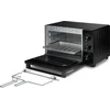 Elektrinė krosnelė Mini orkaitė Hisense HOM30M, 30 L, 1600 W, juoda