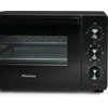 Elektrinė krosnelė Mini orkaitė Hisense HOM30M, 30 L, 1600 W, juoda