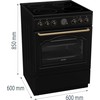 Elektrinė viryklė su elektrine orkaite Gorenje GECS6B71CLB
