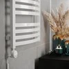 Plaukų džiovintuvas Elektrinis rankšluosčių džiovintuvas Terma D01 500 mm x 700 mm, baltas