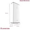 Elektrinis vandens šildytuvas ARISTON VLS PRO 50 EU 50l vertikalus/horizontalus