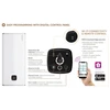 Elektrinis vandens šildytuvas Atlantic VERTIGO STEATITE WiFi 100 1.5+0.75kW 80L, 851337