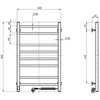 El.rankšluosčių džiovintuvas Navin Loft 500*800 Sensor dešinė 10-043053-5080