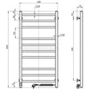 El.rankšluosčių džiovintuvas Navin Loft 500*1000 Sensor dešinė 10-043053-5010