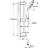Grohe Euphoria 110 Massage dušo kompl., 3 srovės, 900 mm 27226001