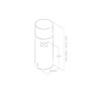 Gartraukis Elica TUBE PRO ISLAND IX/A/43
