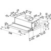 60 cm. pločio ištraukiamas gartraukis FRANKE FTC 601 GR/XS su metaline panele 110.0439.278