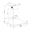 Gartraukis Schlosser CH101G-500IX INVERTER A+++, 50 cm