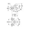 Vonios maišytuvas GROHE Eurosmart Cosmopolitan, chromas