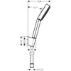 Hansgrohe Dušo komplektas HG Pulsify 24301670juodas matinis