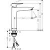 Hansgrohe Maišytuvas praustuvui HG MySport 71112000