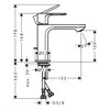 Hansgrohe Praustuvo maišytuvas HG Rebris E .110 pop 72557670