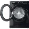 Skalbimo mašina Juodos spalvos skalbyklė Hotpoint Ariston NLCD 948 BS A EU