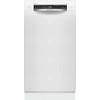 Bosch SPU6ZMW02S Serija 6, Indaplovė, montuojama iš apačios, 45 cm, Balta