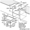 Įmontuojama kompaktiška orkaitė Siemens CB734G1B1